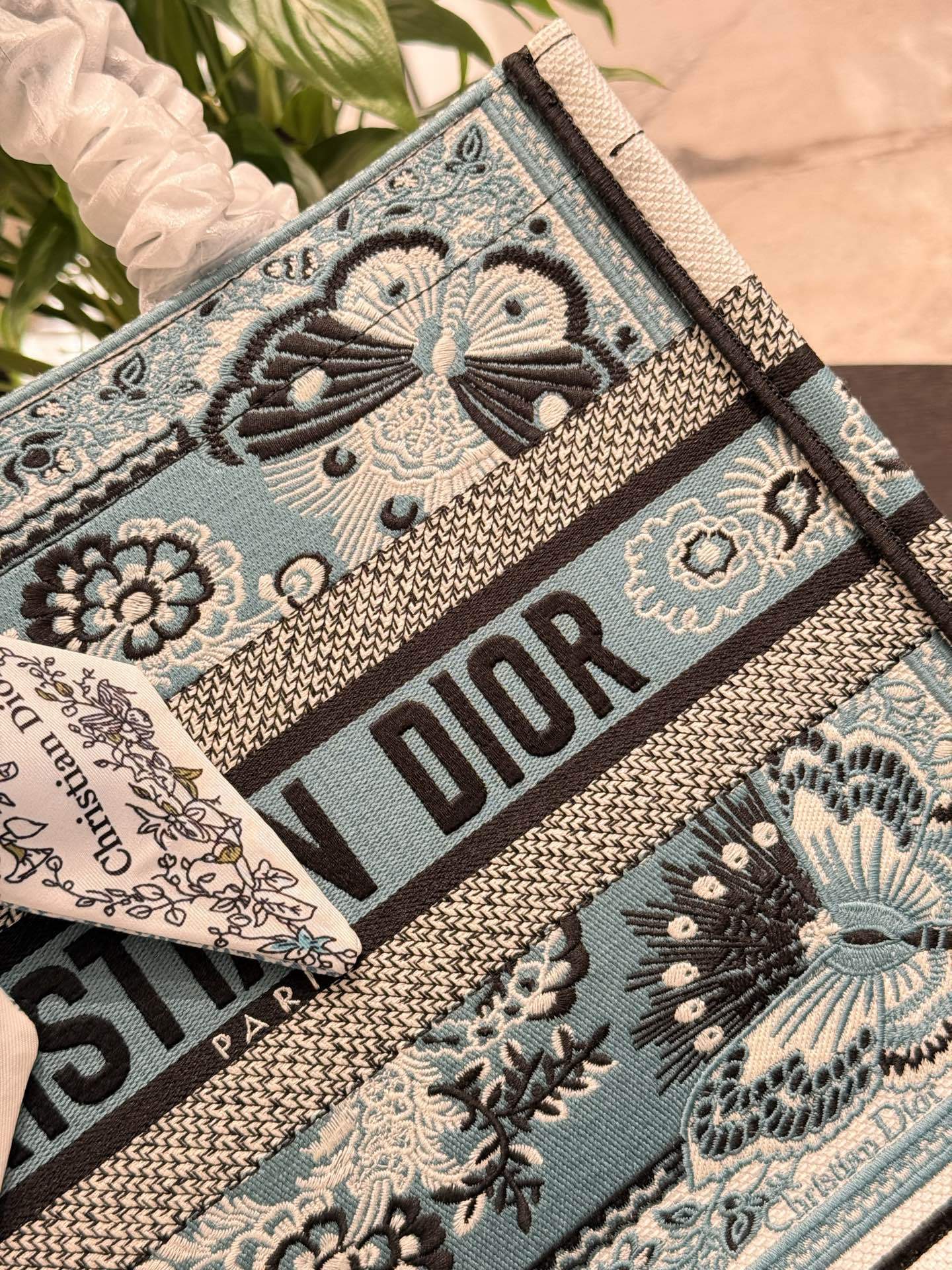 Dior tote Silver Vintage-Inspired Bag 702