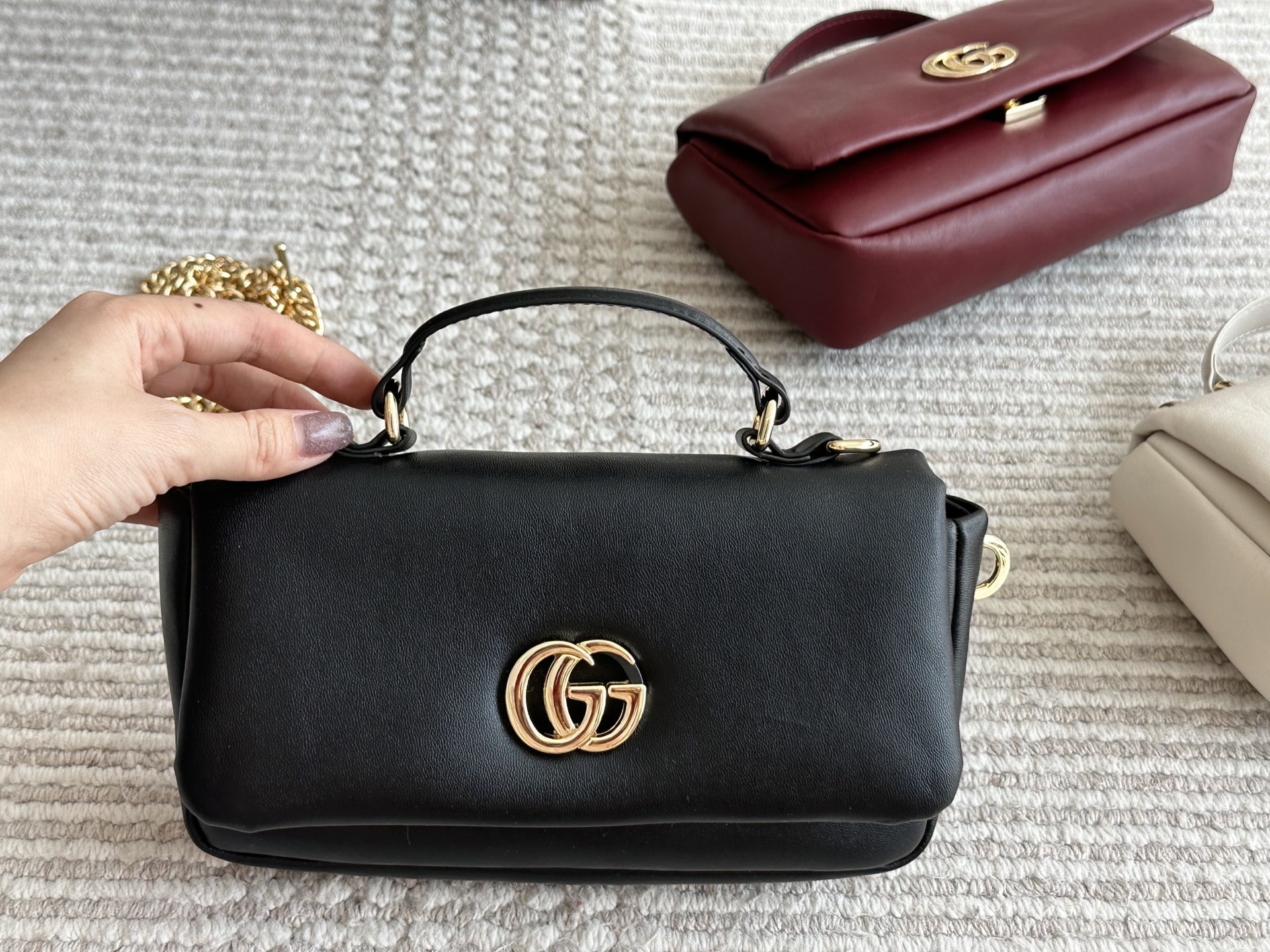 Gucci Gold Vintage-Inspired Bag 585