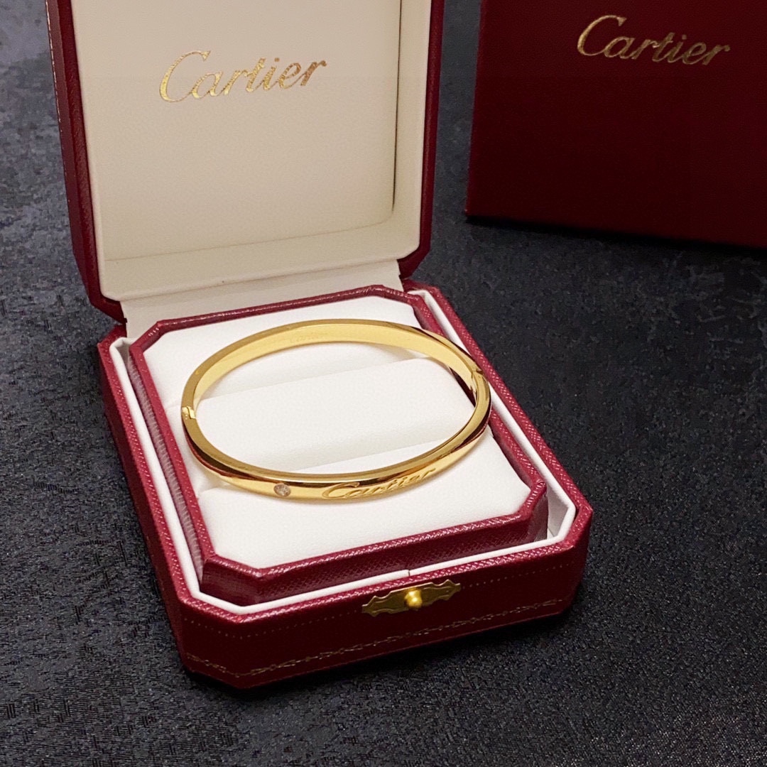 Cartier Rose Gold Geometric Bracelet 001