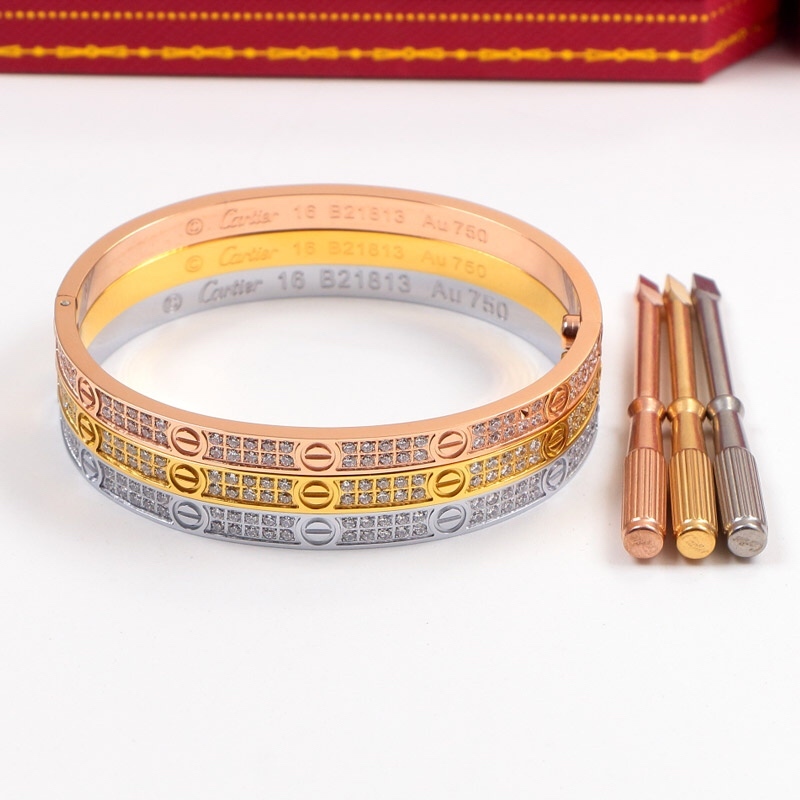 Cartier love Rose Gold Vintage-Inspired Bracelet 028