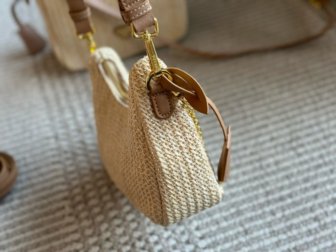 Prada Beige Vintage-Inspired Bag 025