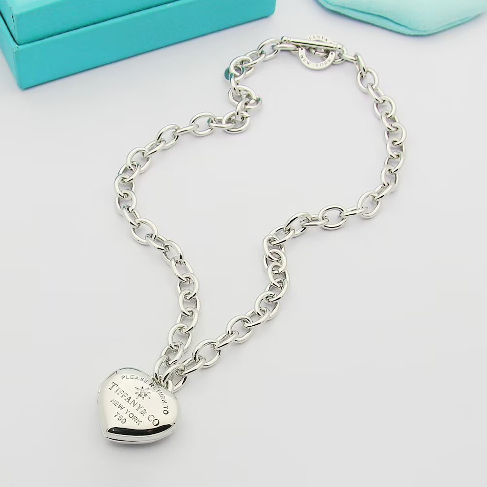 Tiffany Rose Gold Romantic Necklace 190