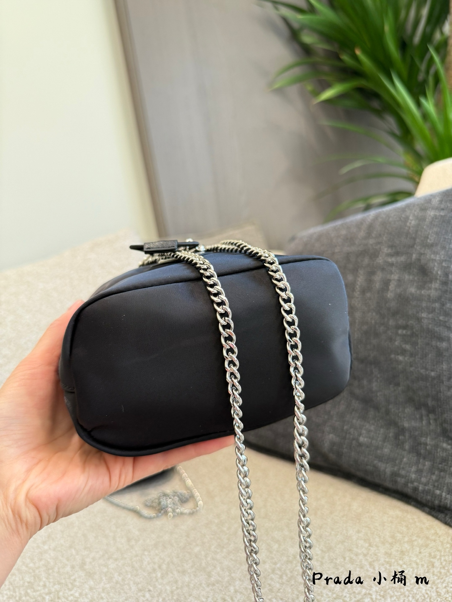 Prada Silver Delicate Bag 007