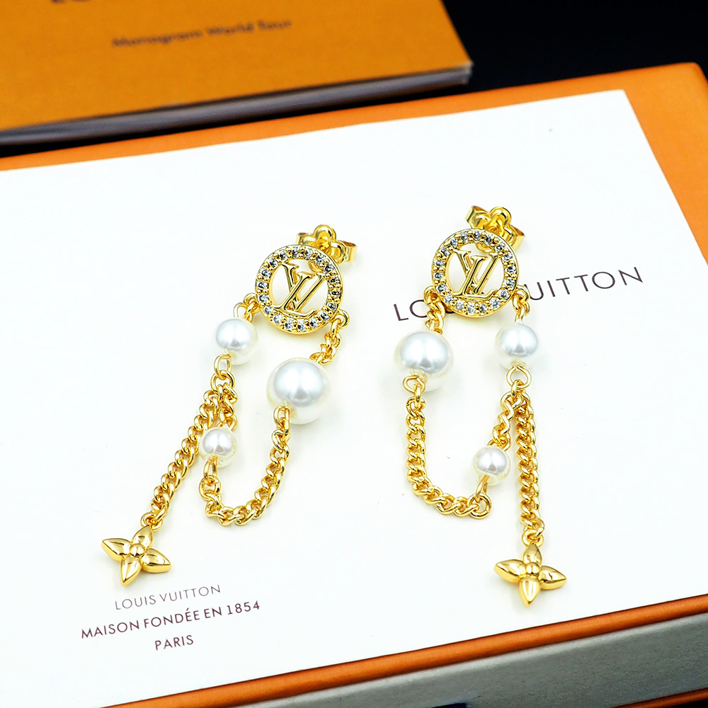 LV Gold Vintage-Inspired Earrings 235