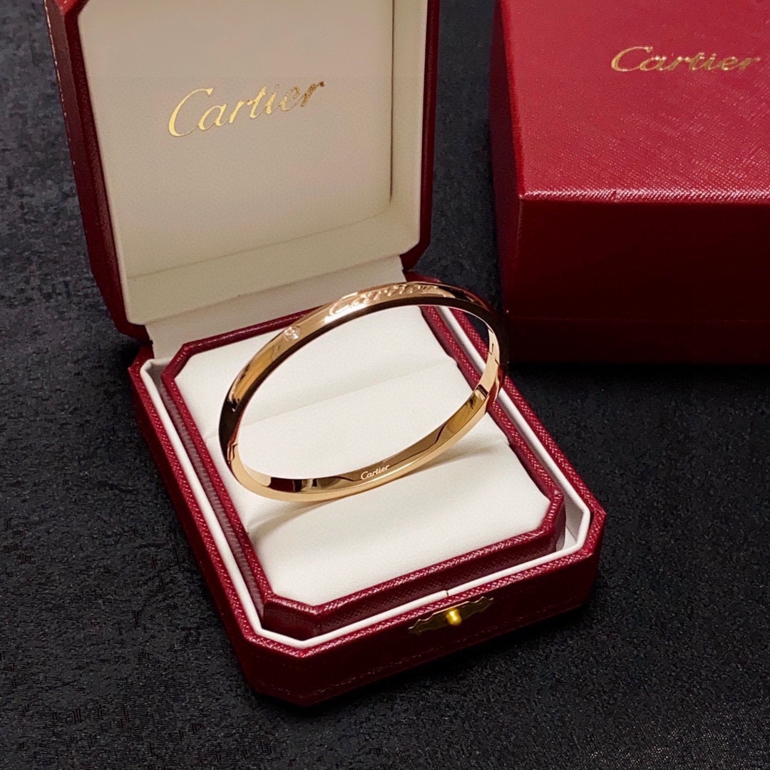 Cartier Rose Gold Geometric Bracelet 001