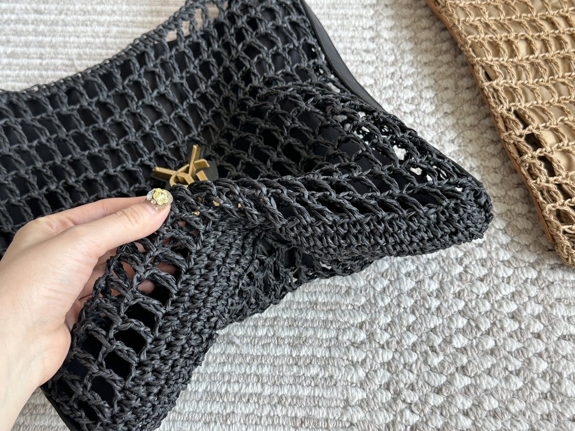 YSL Gold Quilted Bag 126