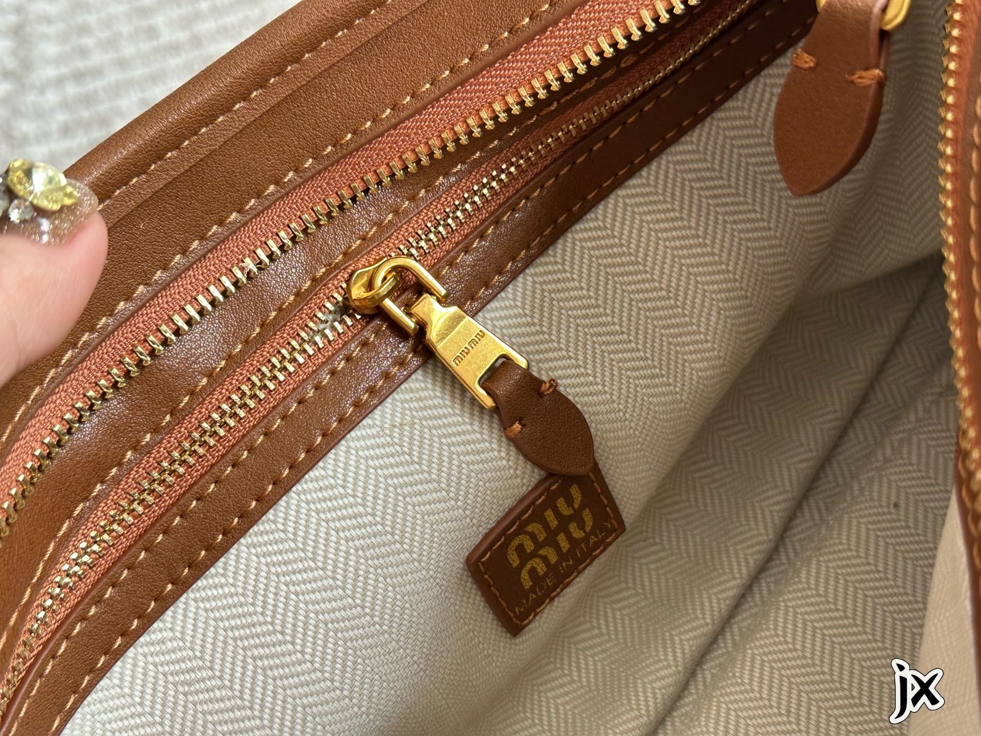 Miu Miu Rose Gold Vintage-Inspired Bag 164