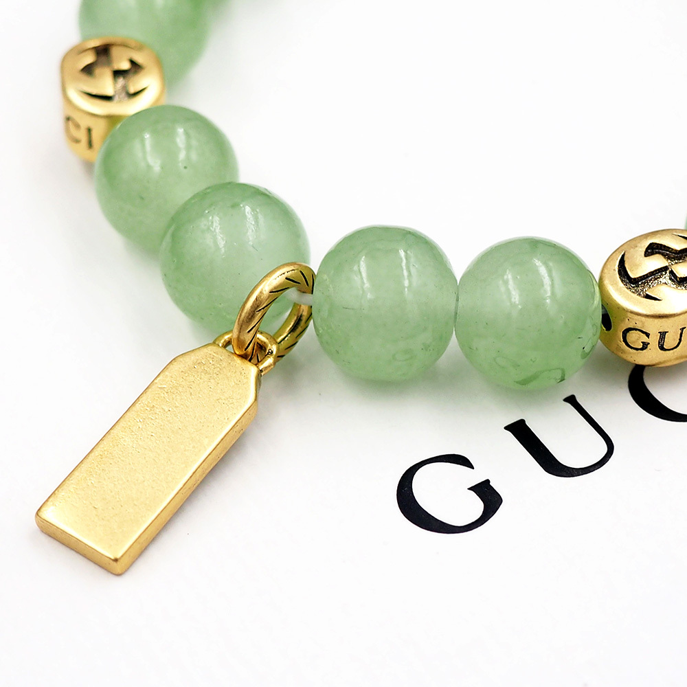Gucci Silver Logo-Accented Bracelet 032