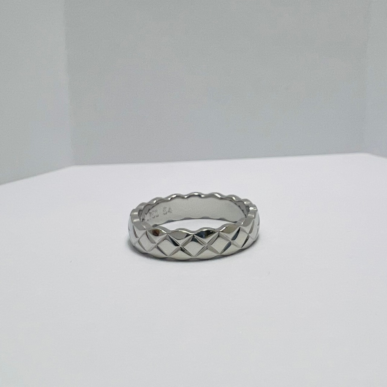 Chanel Gold Textured Ring 1045