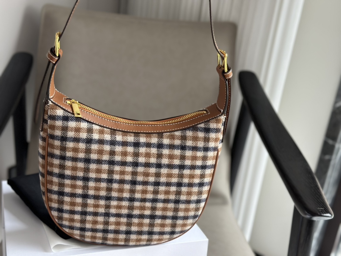 Celine Brown Quilted Bag 257