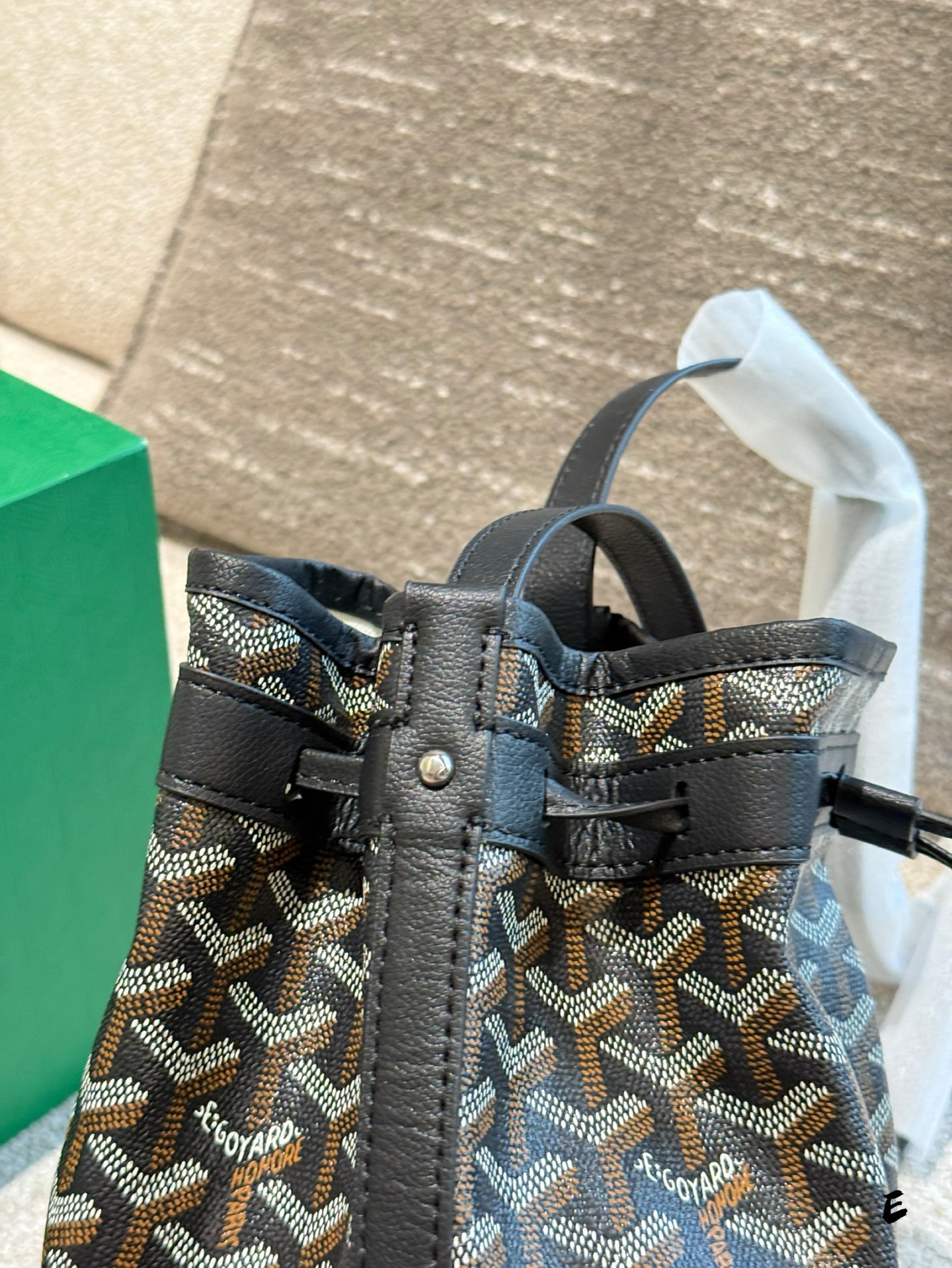 Goyard Silver Quilted Bag 012