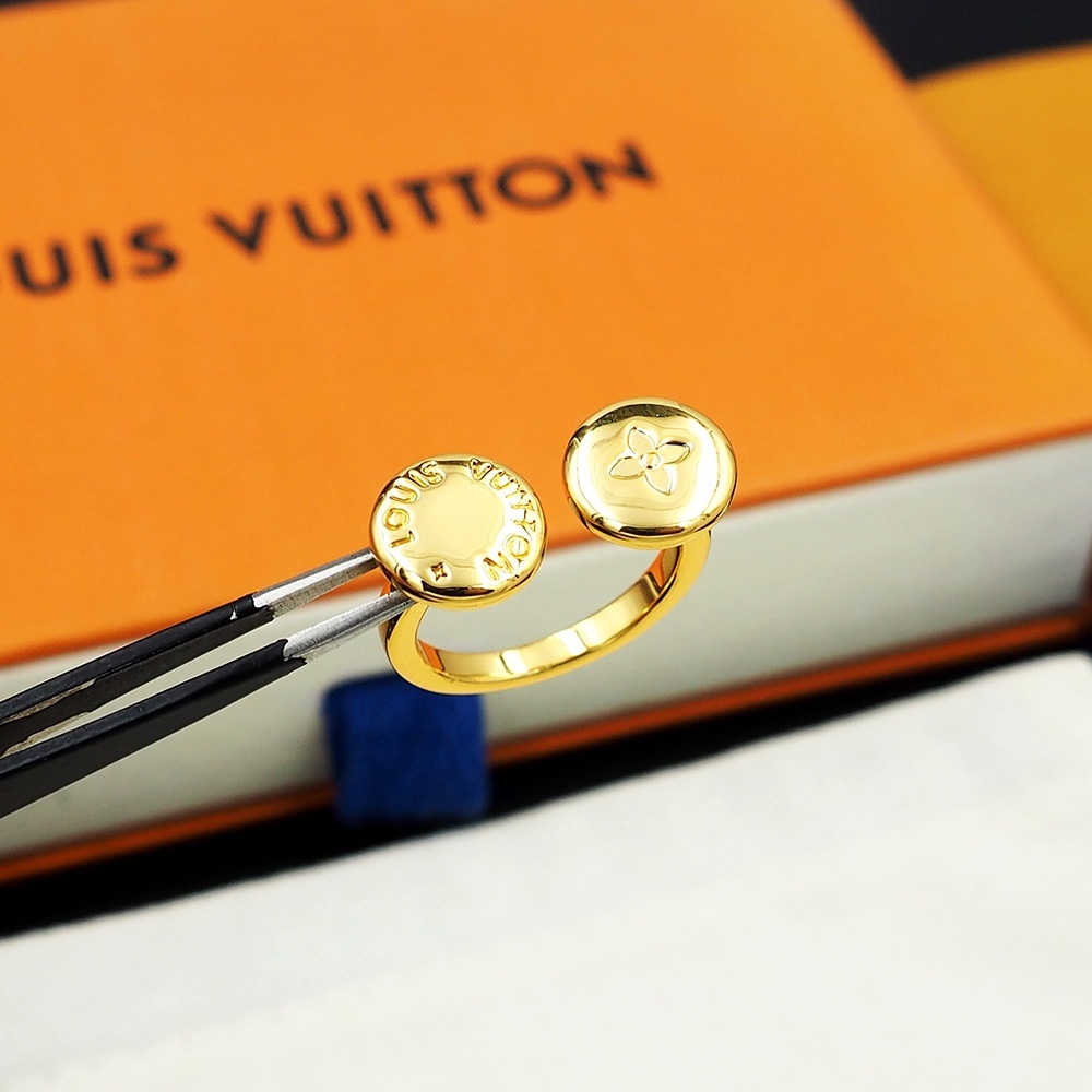 LV Gold Romantic Ring 088
