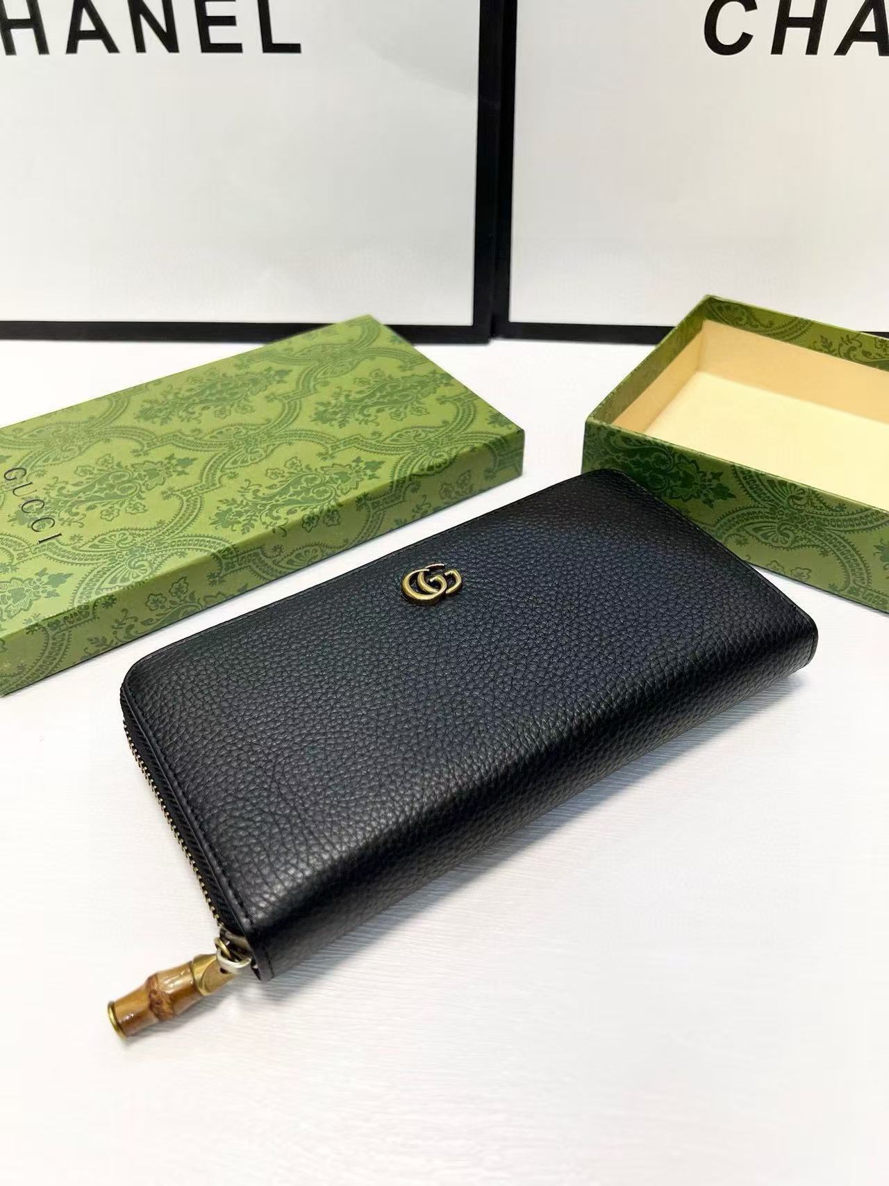 Gucci Bag Green Quilted Wallet 593