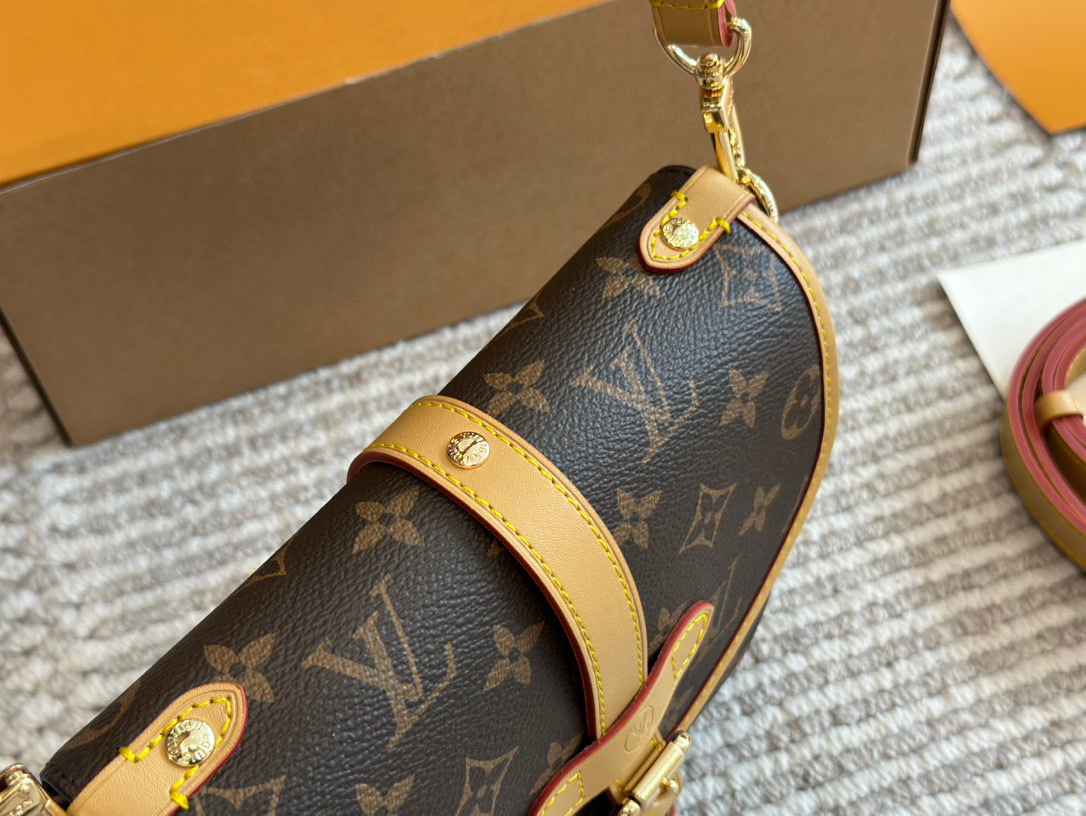 LV Gold Quilted Bag 1598