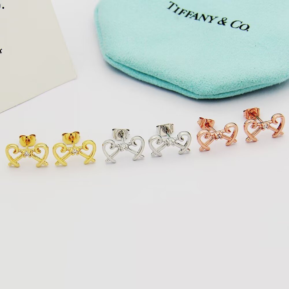 Tiffany Rose Gold Romantic Earrings 068