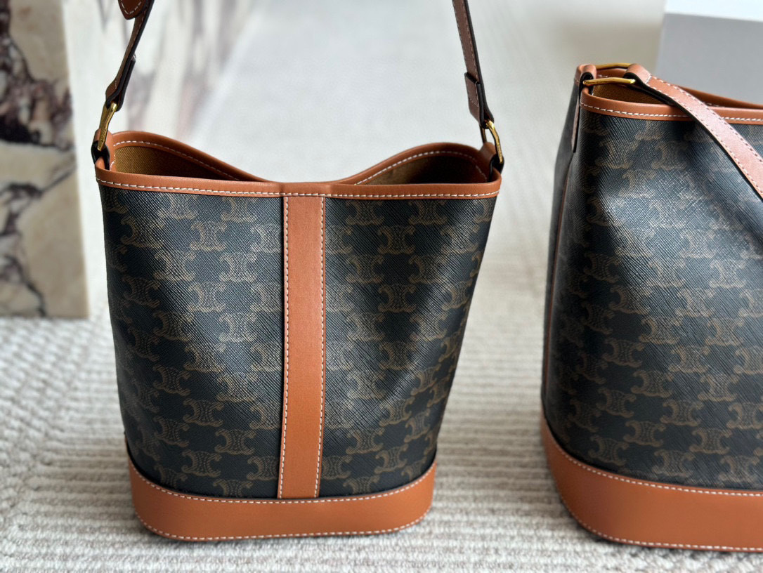 Celine Brown Quilted Bag 252