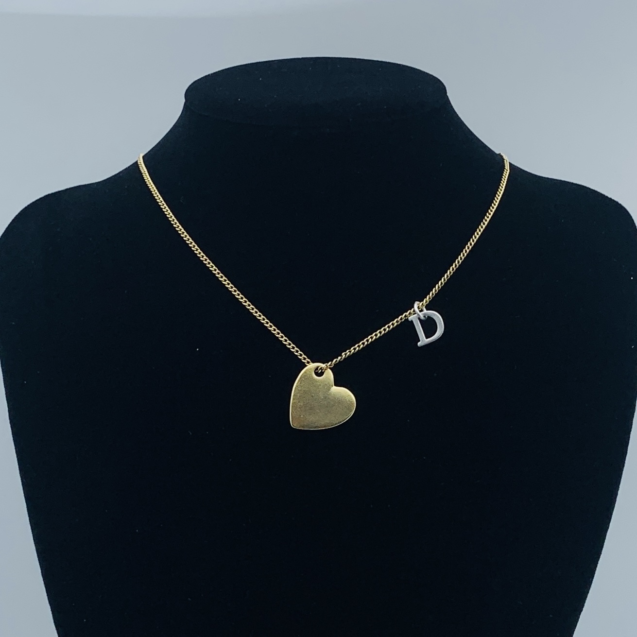 Dior Gold Vintage-Inspired Necklace 337