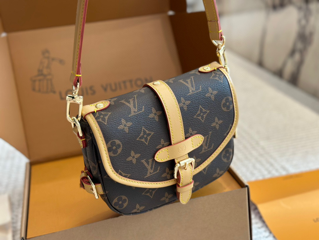 LV Gold Quilted Bag 1598