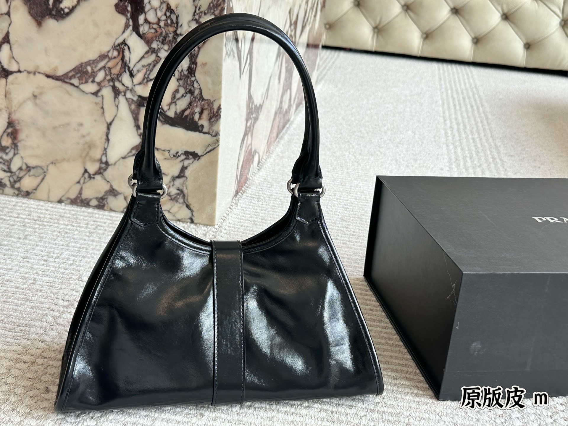 Prada Silver Statement Bag 107