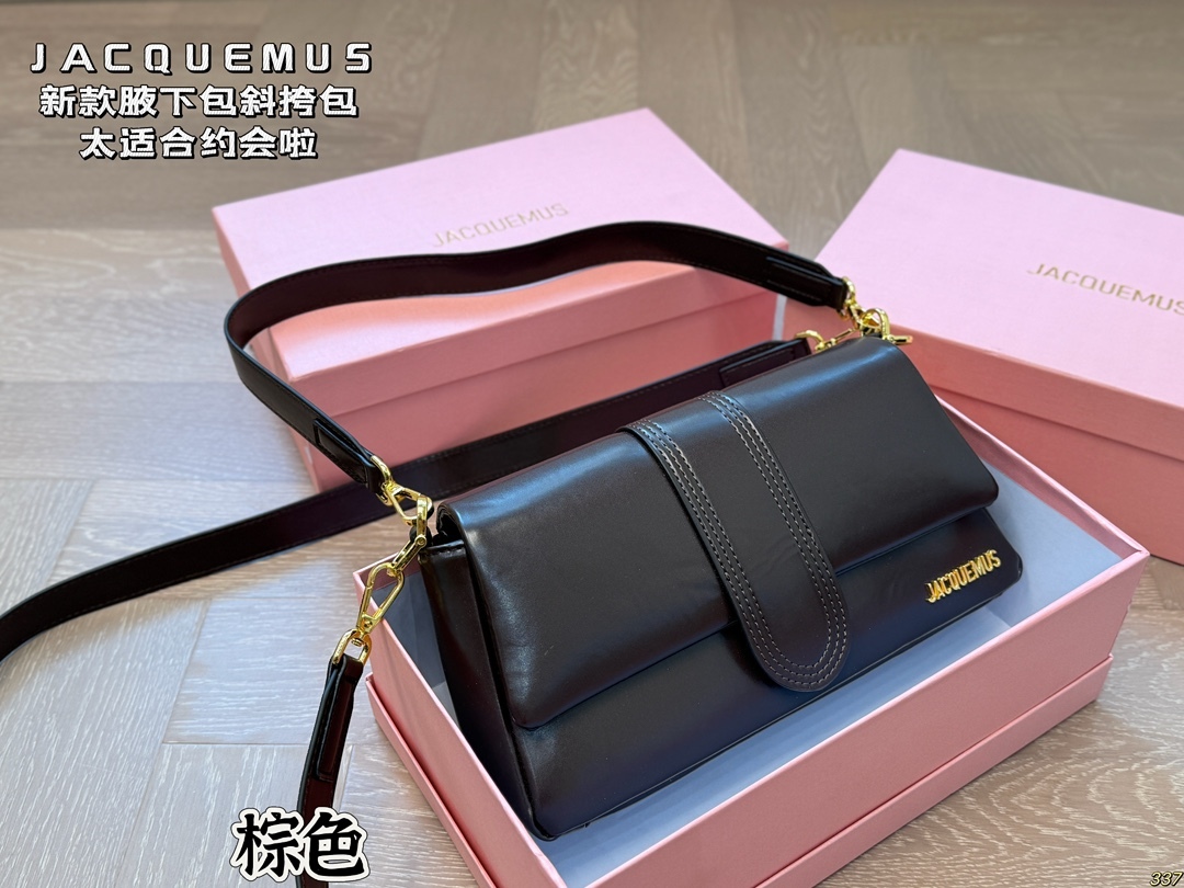 Jacquemus Rose Gold Vintage-Inspired Bag 008 27cm
