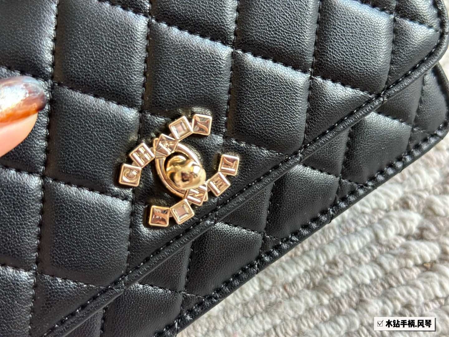 Chanel Beige Quilted Bag 1354