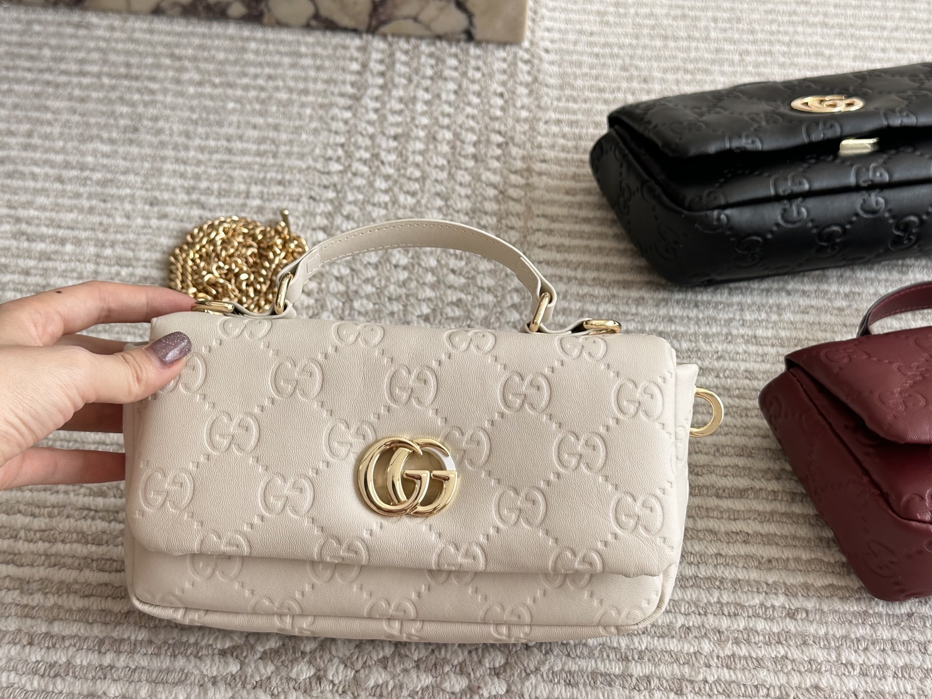 Gucci Gold Vintage-Inspired Bag 585