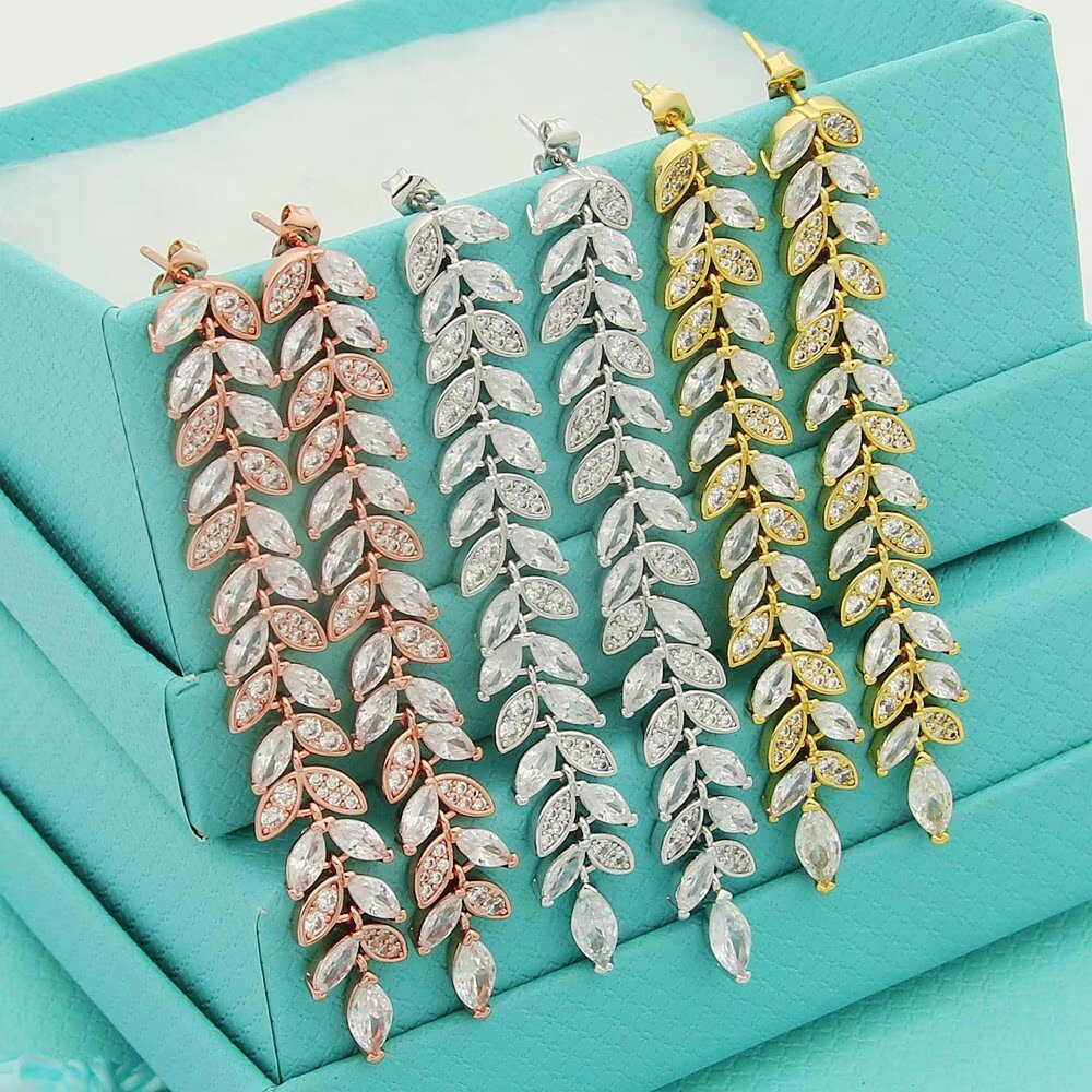 Tiffany Silver Romantic Earrings 229