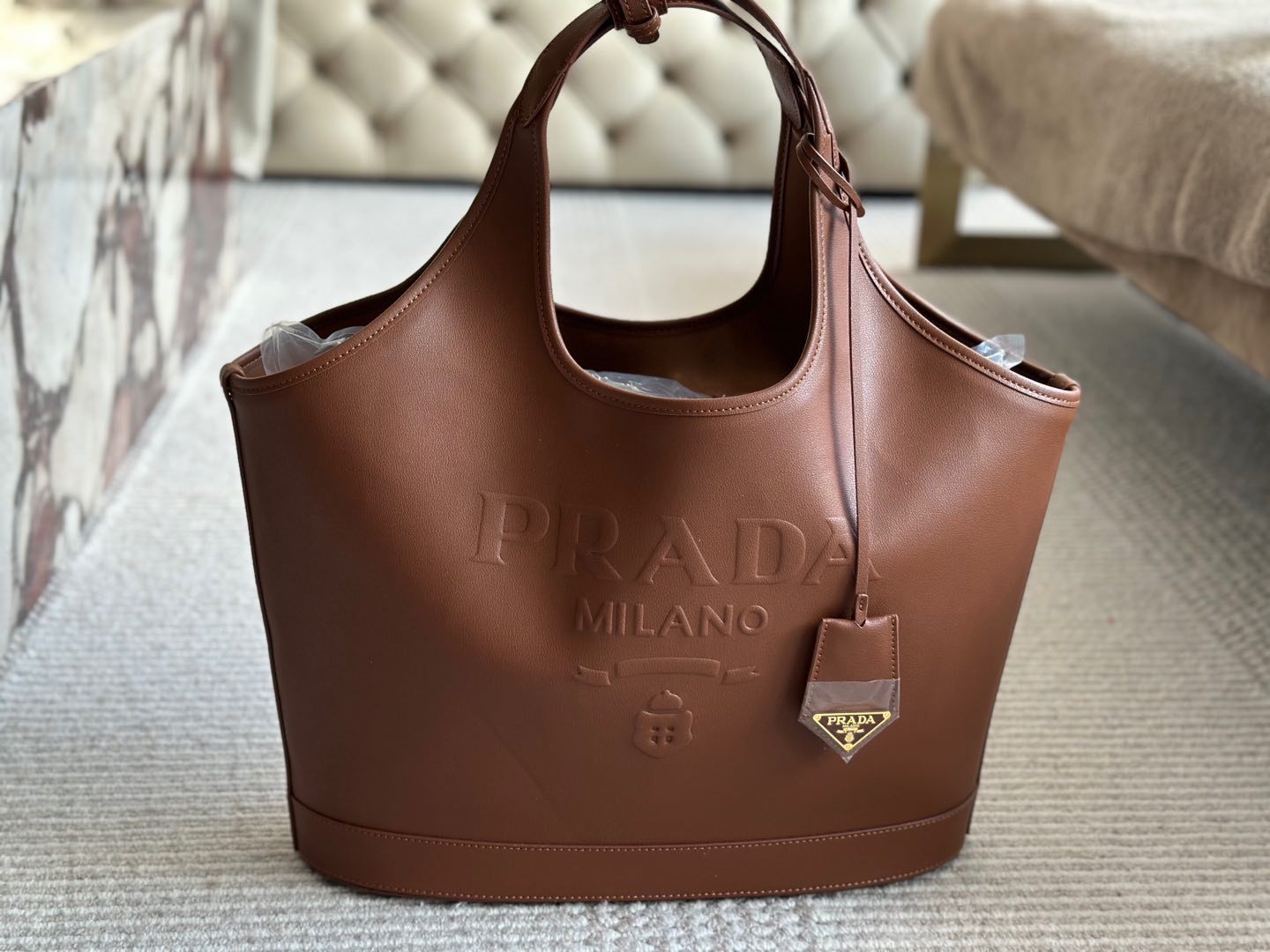 Prada Black Vintage-Inspired Bag 097