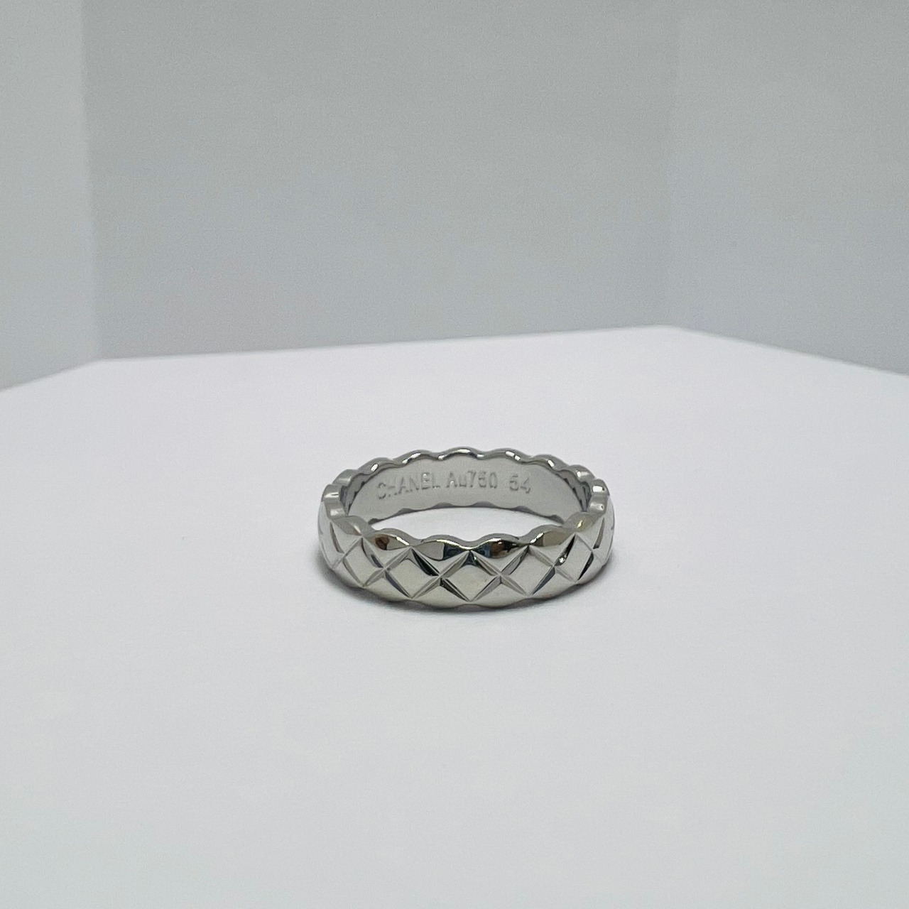 Chanel Gold Textured Ring 1045