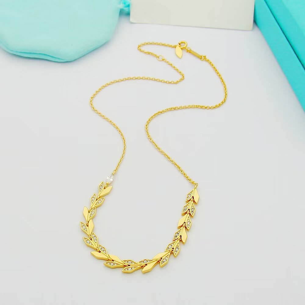 Tiffany Rose Gold Vintage-Inspired Necklace 197