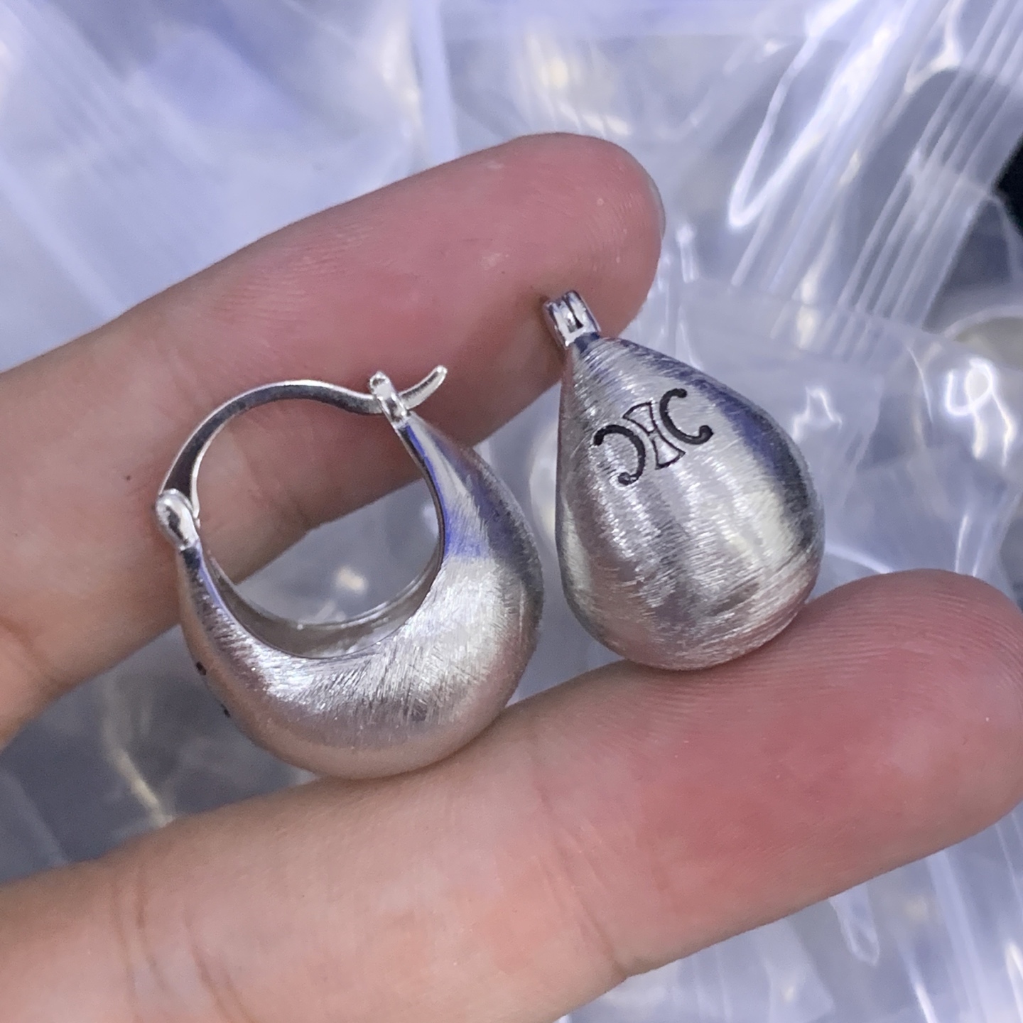 Celine Silver Romantic Earrings 018