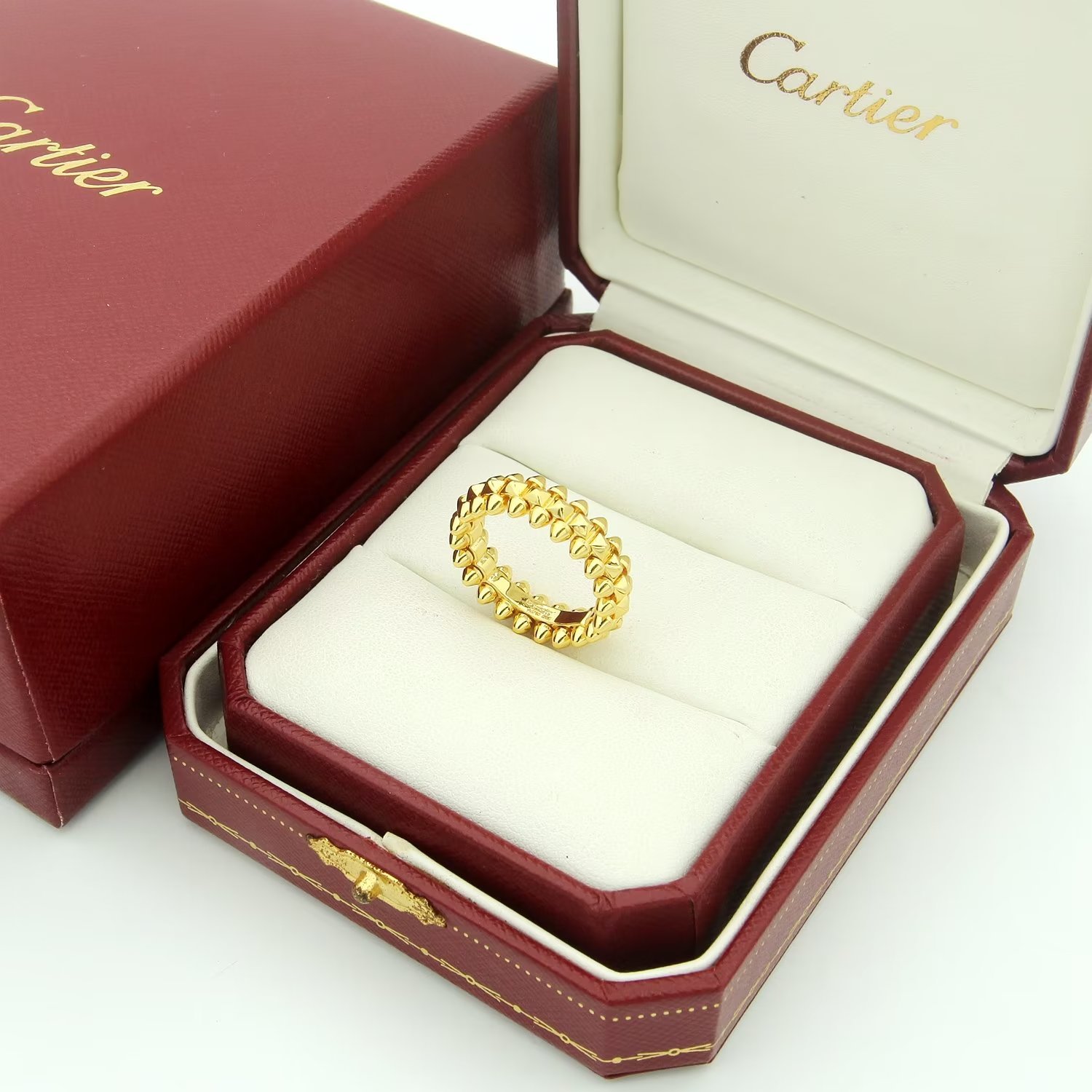 Cartier clash Rose Gold Romantic Ring 0235