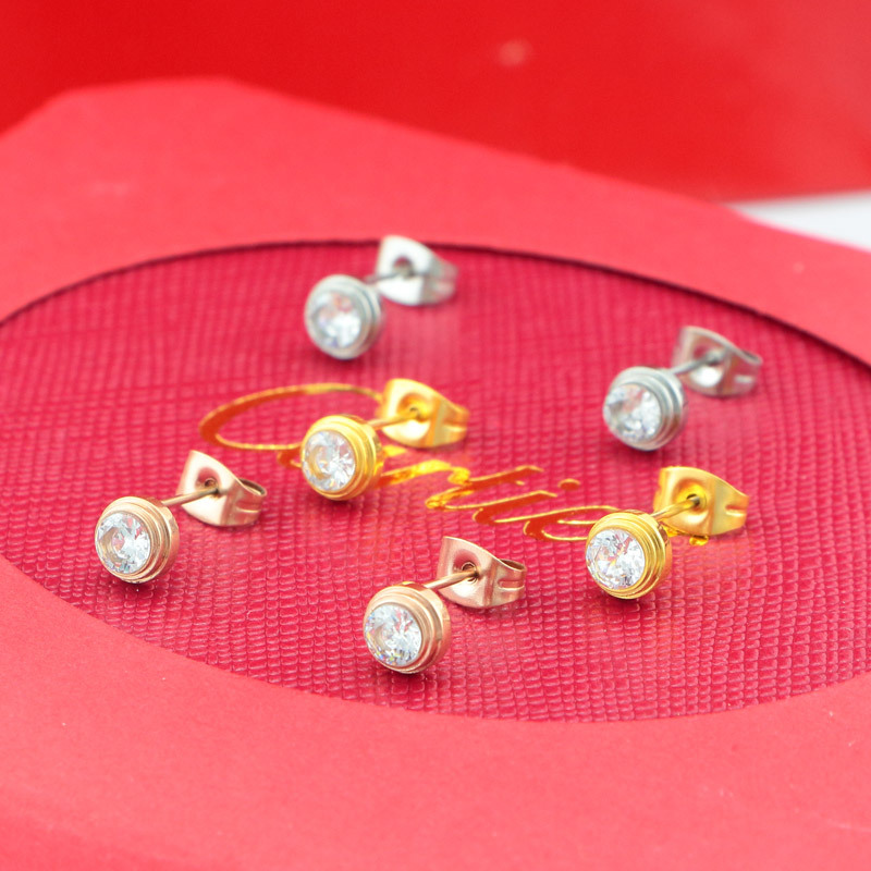 Cartier D’AMOUR Rose Gold Vintage-Inspired Earrings