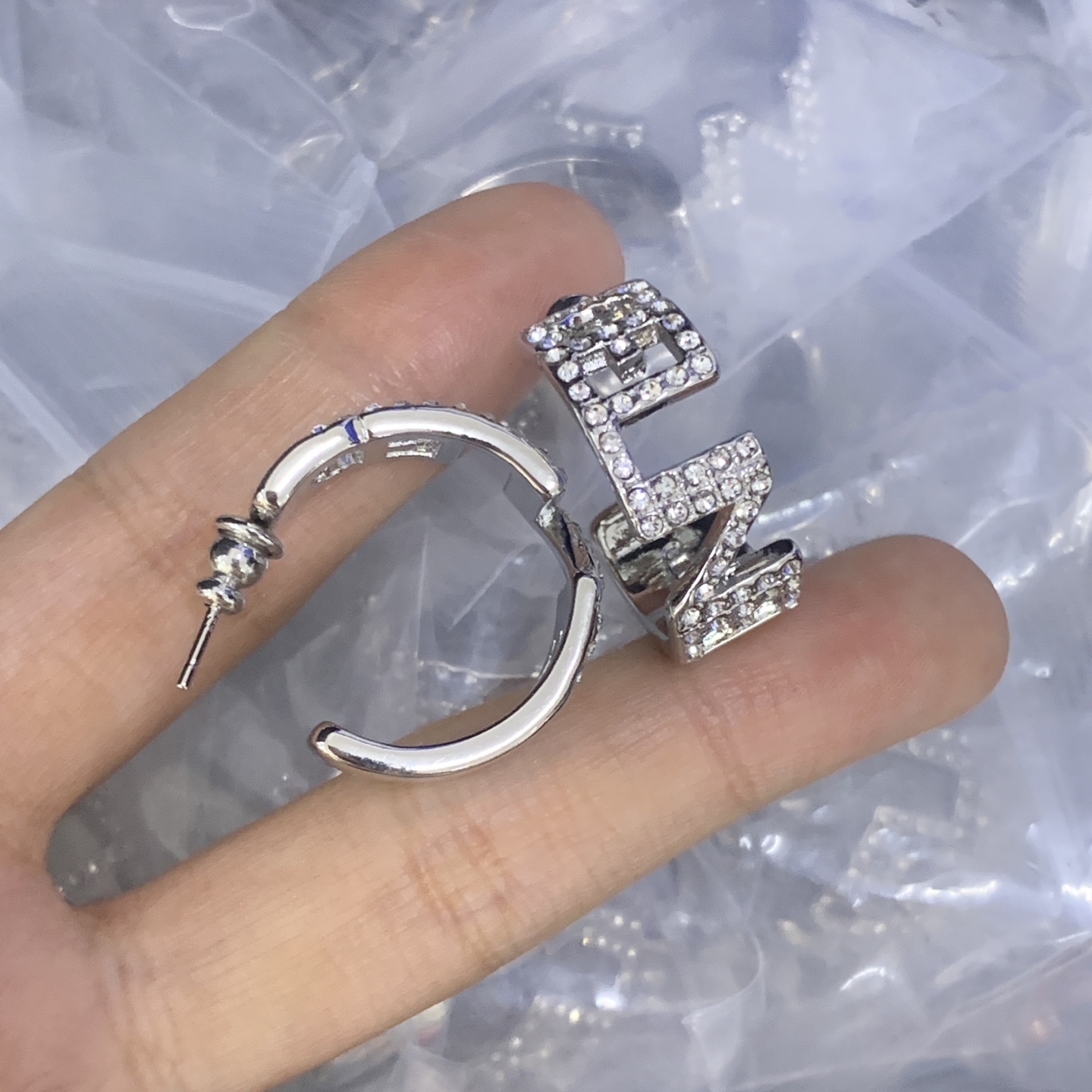 Celine Silver Romantic Earrings 185