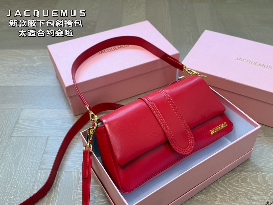 Jacquemus Rose Gold Vintage-Inspired Bag 008 27cm