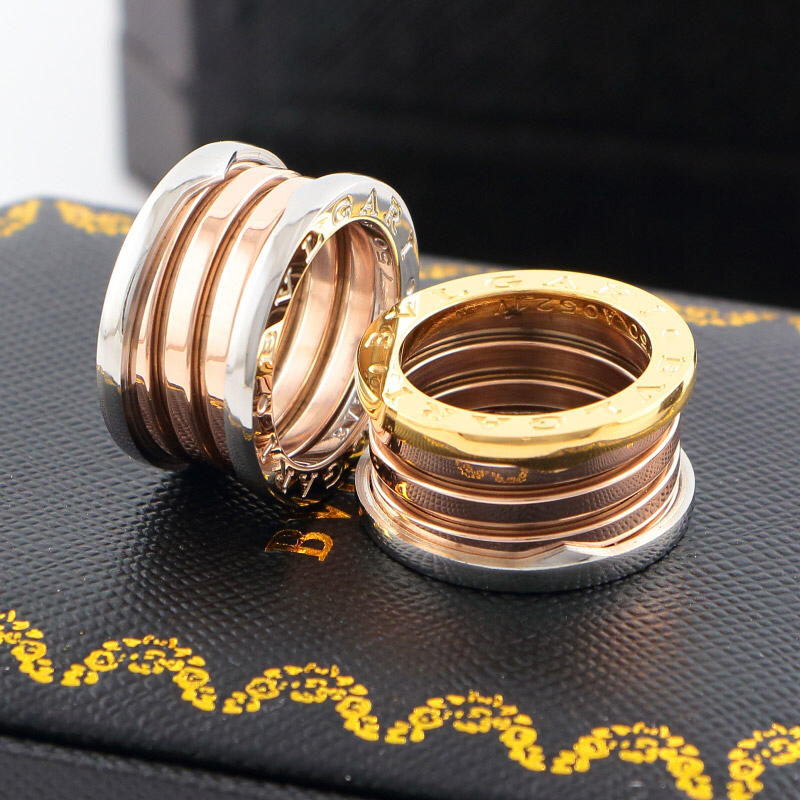 BVLGARI Rose Gold Vintage-Inspired Ring 010