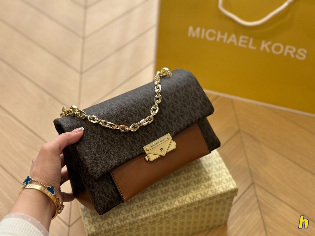 MK Gold Vintage-Inspired Bag 001