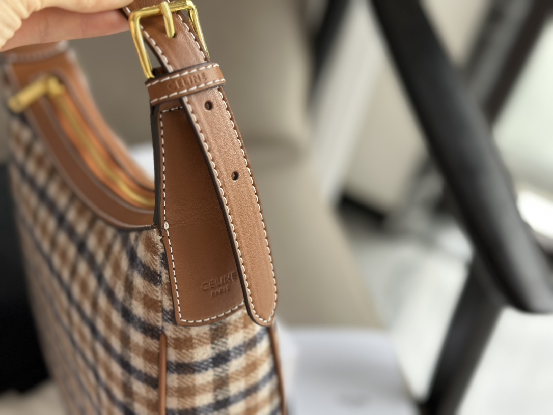 Celine Brown Quilted Bag 257