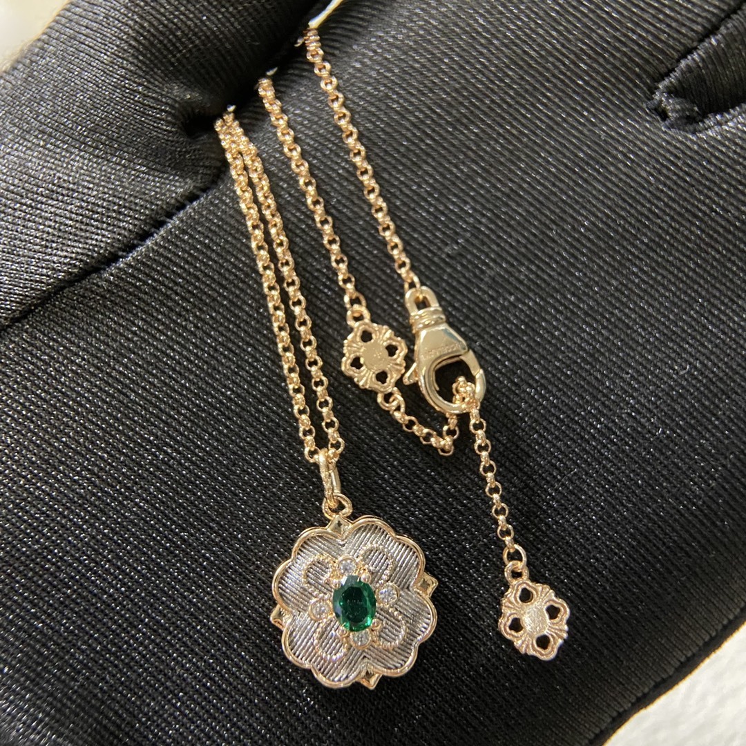 Buccellati Rose Gold Vintage-Inspired Necklace 017