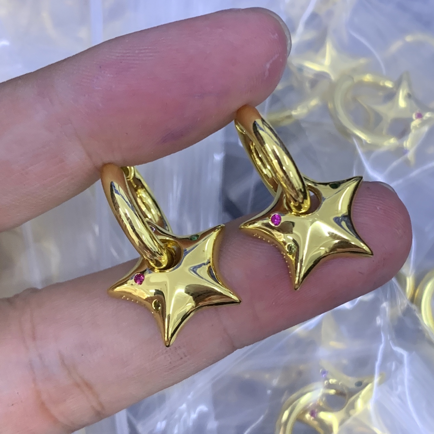 Celine Rose Gold Delicate Earrings 034