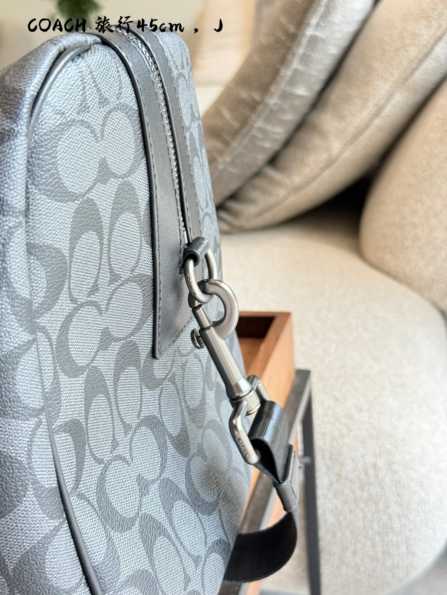 Coach Silver Quilted Bag 028