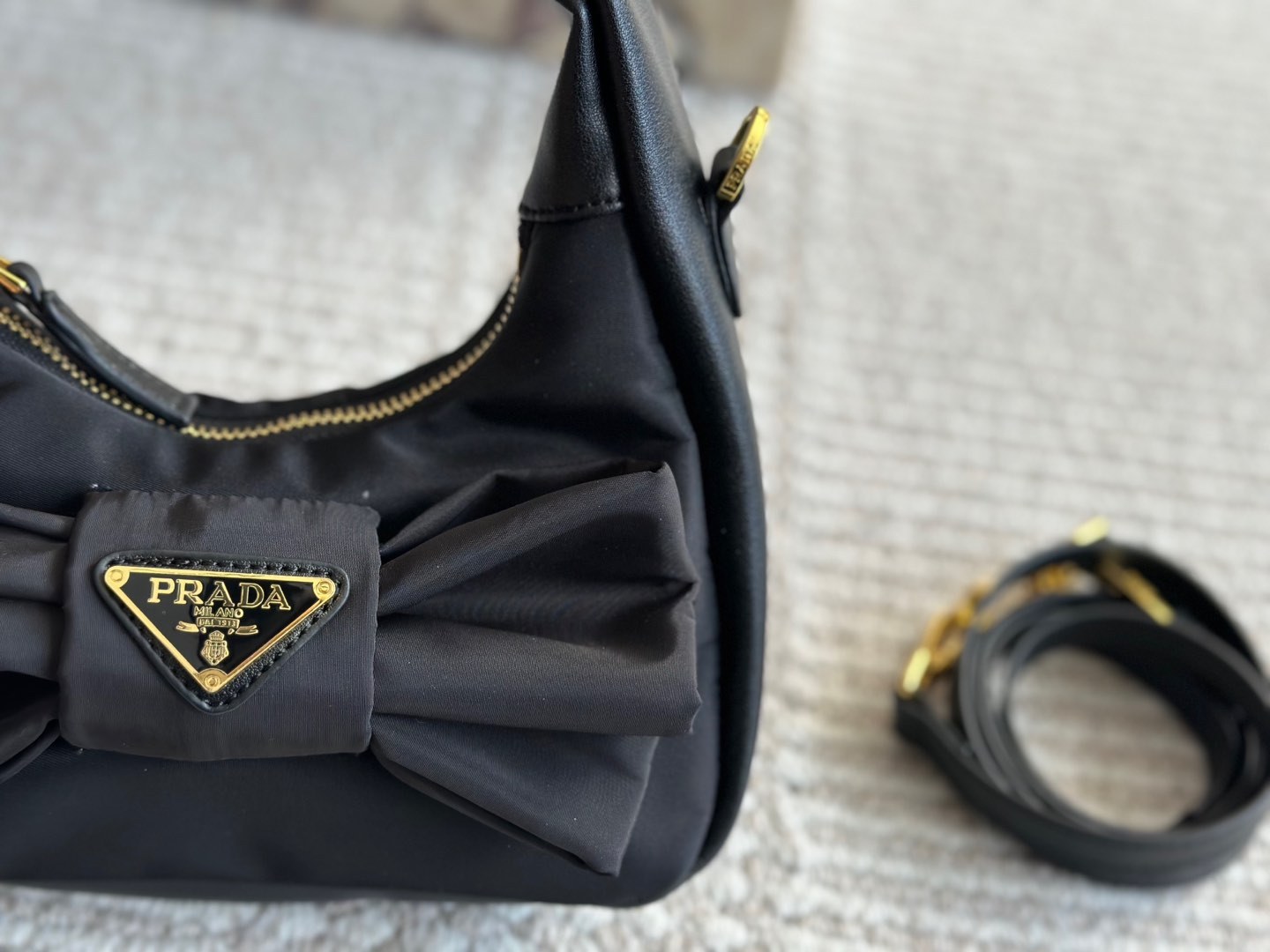Prada Rose Gold Vintage-Inspired Bag 059