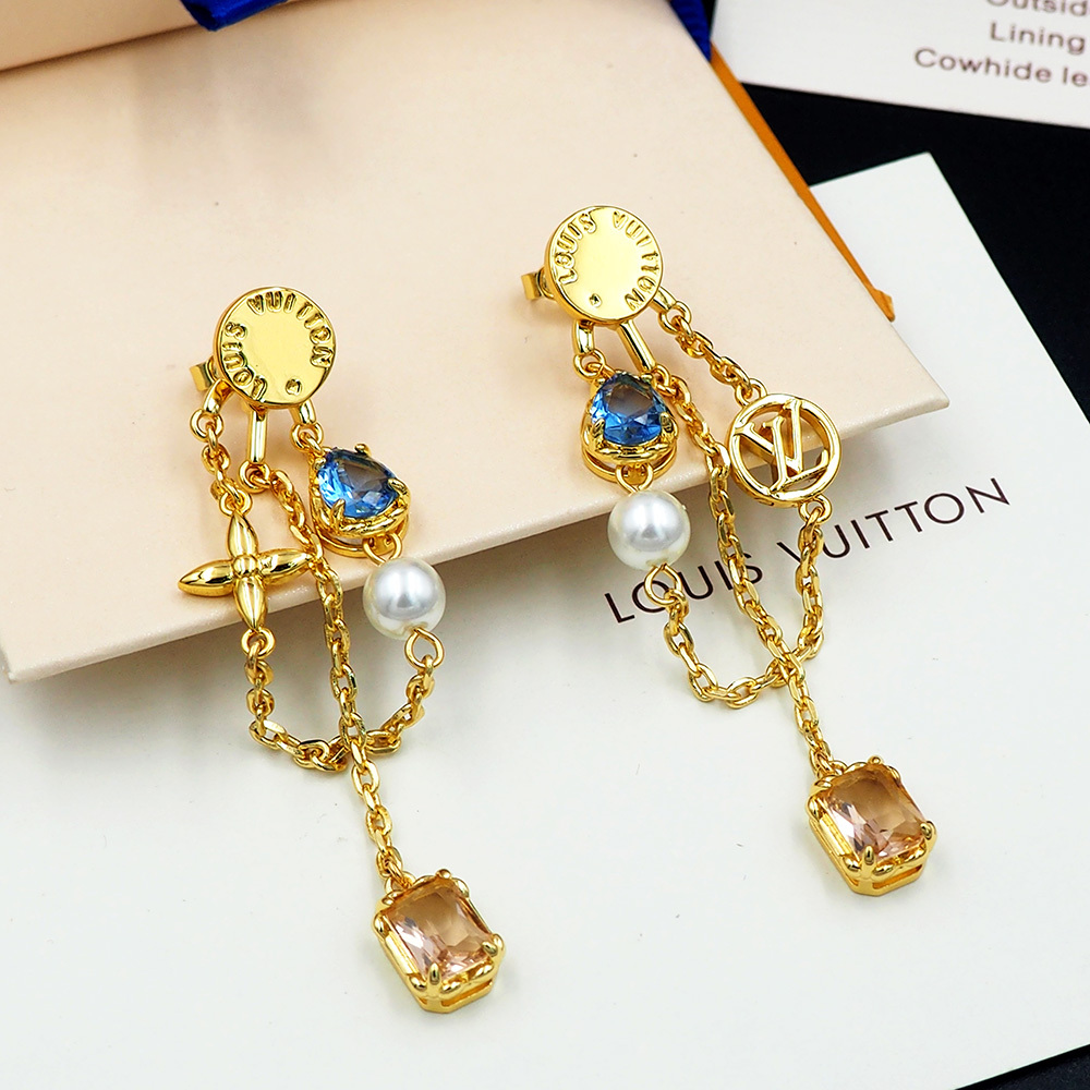 LV Gold Vintage-Inspired Earrings 214