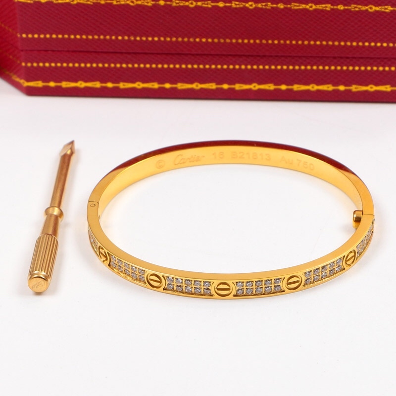 Cartier love Rose Gold Vintage-Inspired Bracelet 028