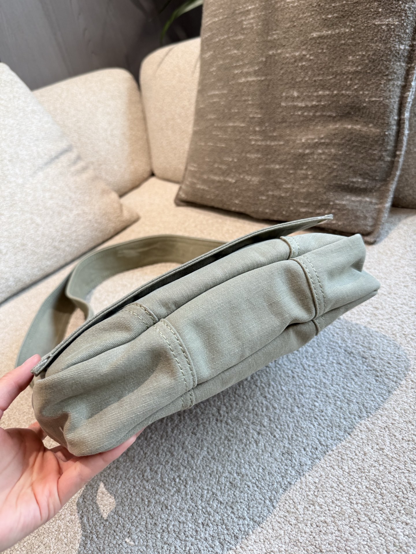 Chanel Beige Vintage-Inspired Bag 1241