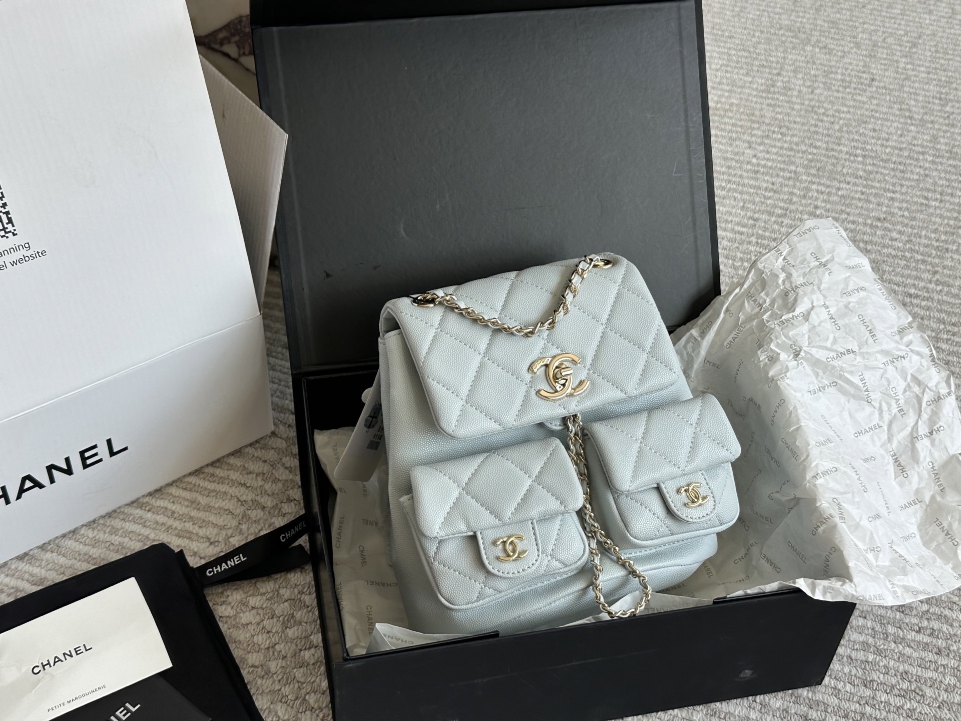 Chanel Black Delicate Bag 1183