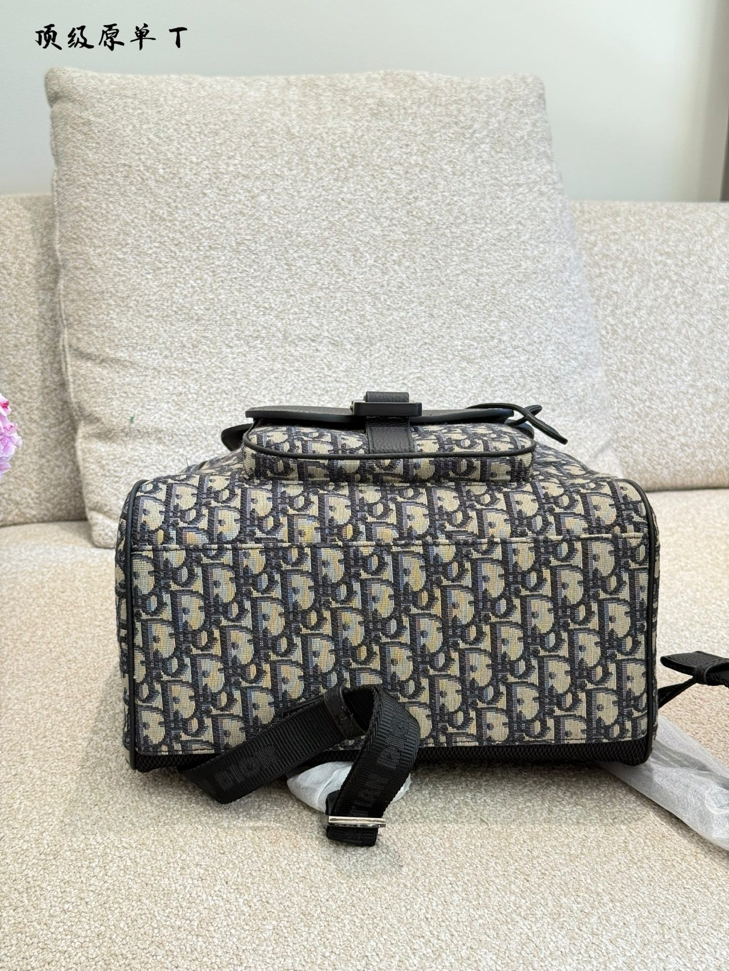 Dior Beige Quilted Bag 744