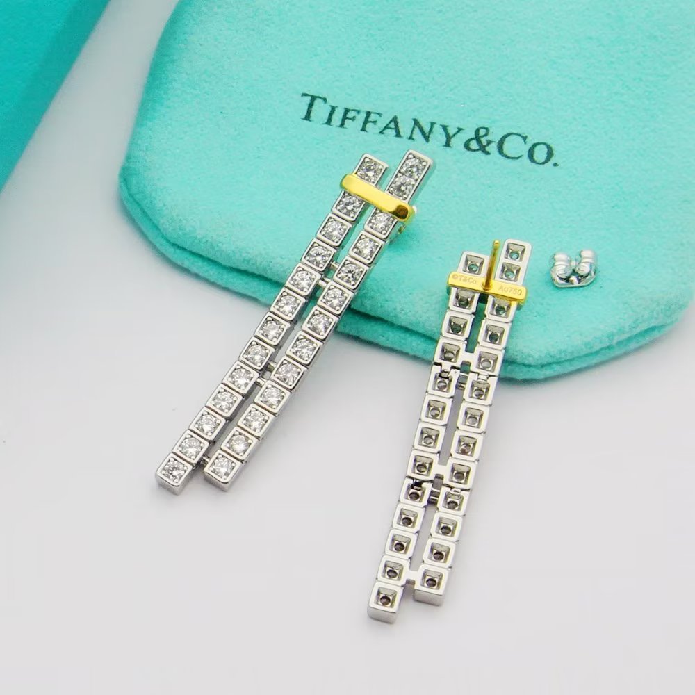 Tiffany Beige Minimalist Earrings 219
