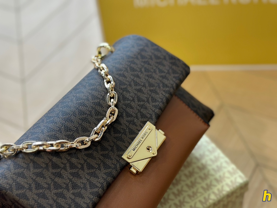 MK Gold Vintage-Inspired Bag 001
