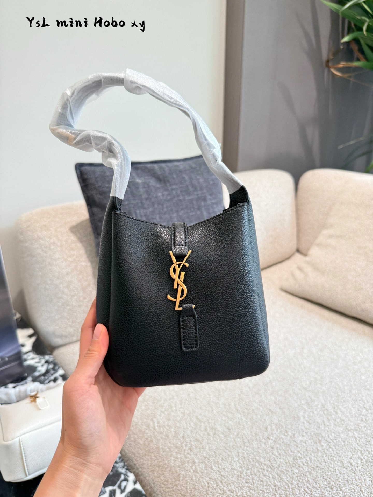 YSL Rose Gold Vintage-Inspired Bag 096